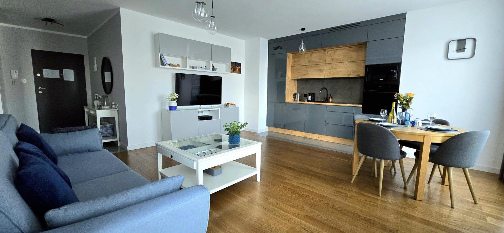 Apartament Dreams Przystan Letnica By Triapart Gdansk Exterior photo